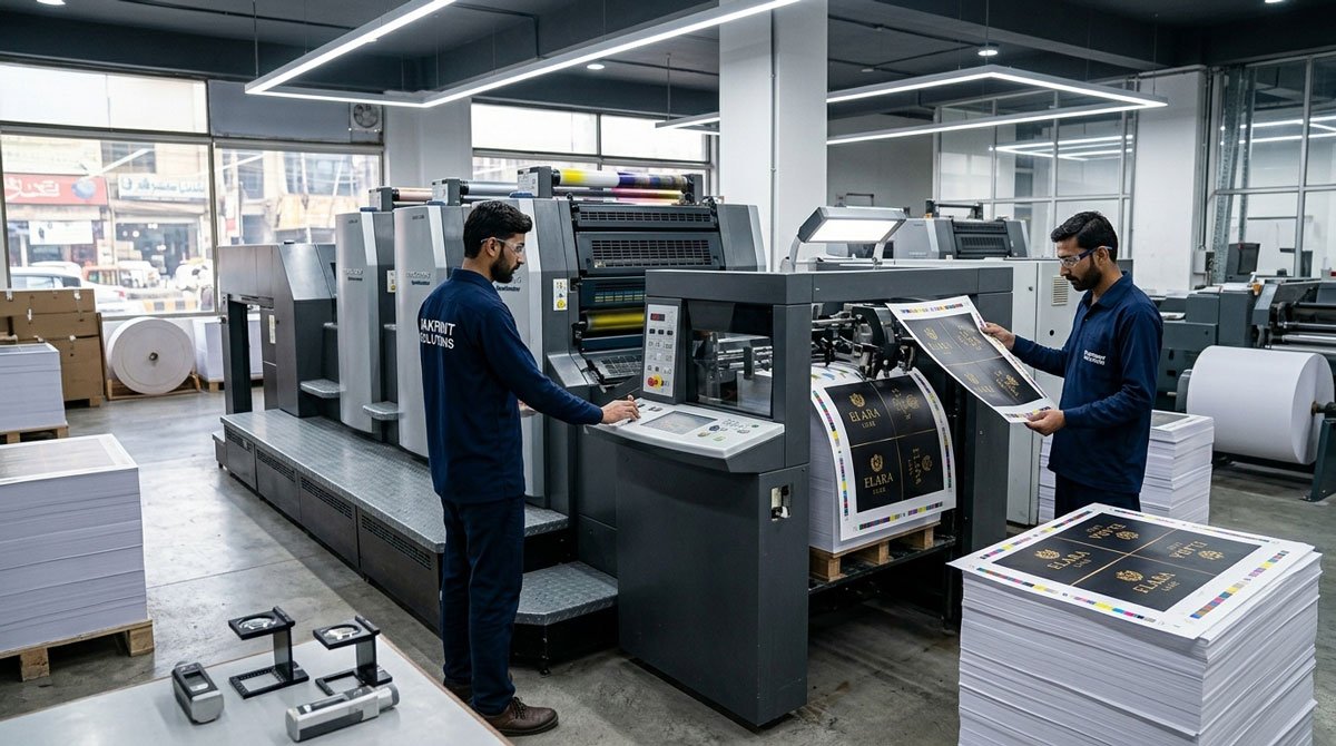 Professional printing setup